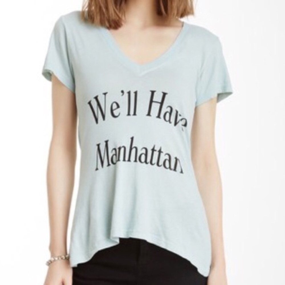 Wildfox Mint We’ll Have Manhattan T-Shirt